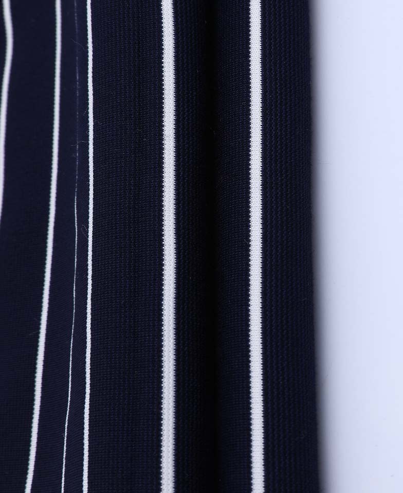 40 yarn count Nylon Rayon Striped /Roman Fabric