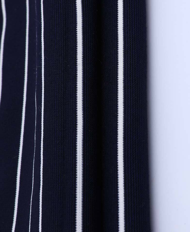 40 yarn count Nylon Rayon Striped /Roman Fabric